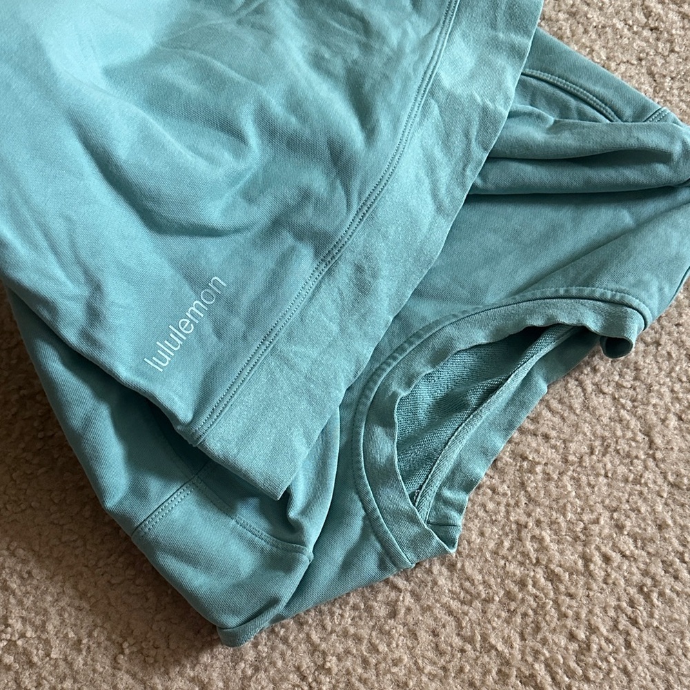 Lululemon Athletica Tidewater Teal Perfectly Oversized Crewneck Sweatshirt